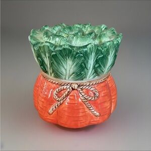 RARE VINTAGE Fitz & Floyd Classics Le Marche Vegetable Measuring Cups - Set Of 2